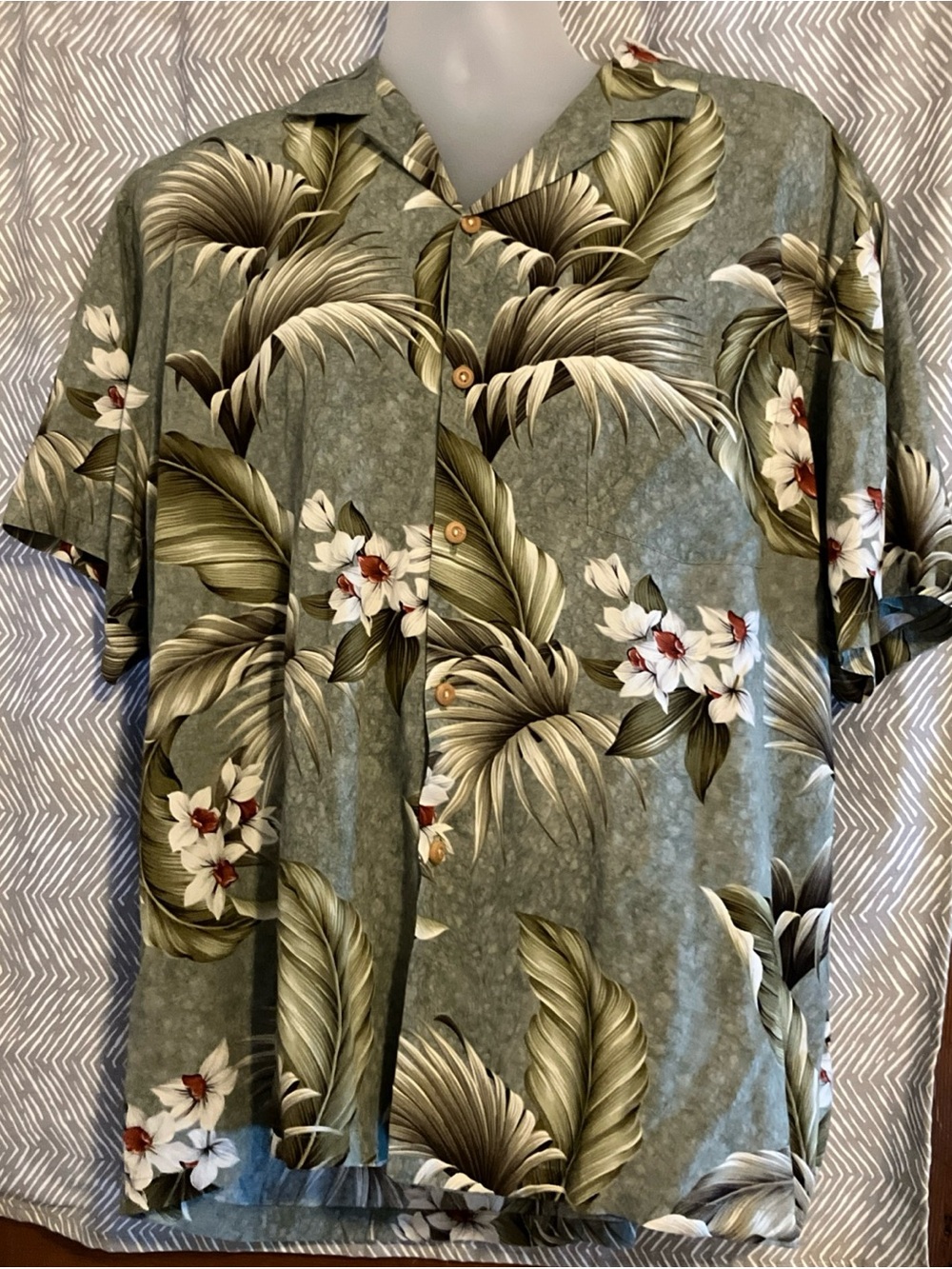 paradise found hawaii shirt vintage size xl